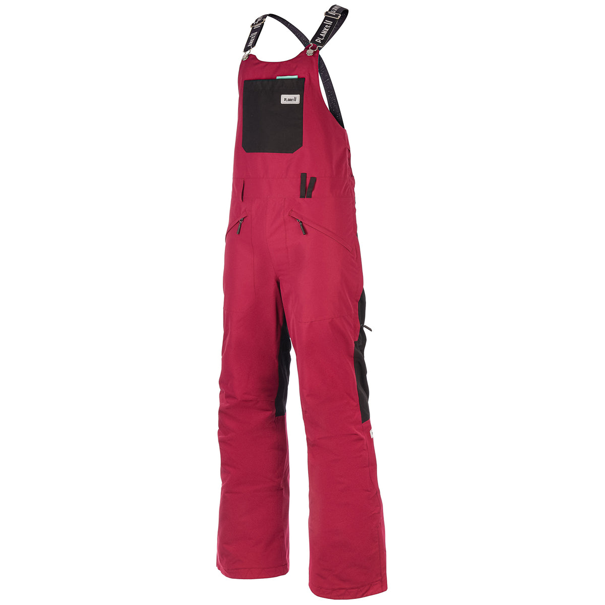 Planks Fun-Garees Bibs - Women's Plum