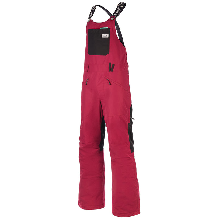 Planks Fun-Garees Bibs - Women's Plum