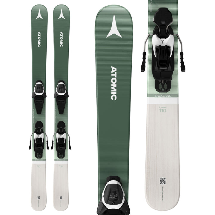 Atomic Backland Girl Skis + L 6 GW Bindings - Toddler Girls' 2022