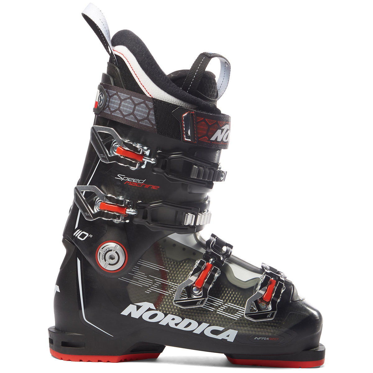 Nordica Speedmachine 110 R Ski Boots 2019 Black/Black/Red