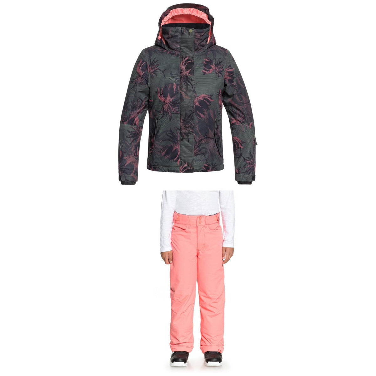 Roxy Jetty Jacket + Roxy Backyard Pants - Girls' 2019