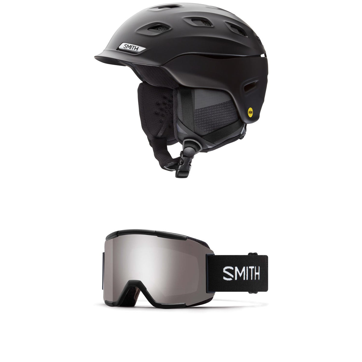 Smith Vantage MIPS Helmet + Squad Goggles