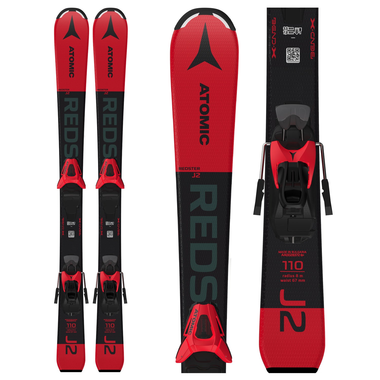 Atomic Redster J2 Skis + C 5 GW Bindings - Toddler Boys' 2023 – evo
