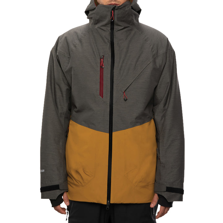 686 GLCR Hydrastash® Reserve Insulated Jacket Charcoal Heather Colorblock