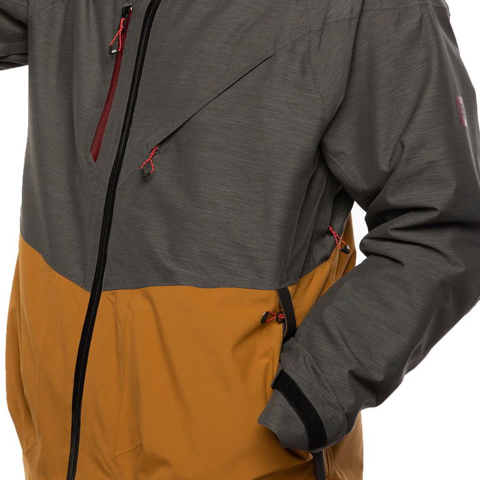686 GLCR Hydrastash® Reserve Insulated Jacket Charcoal Heather Colorblock