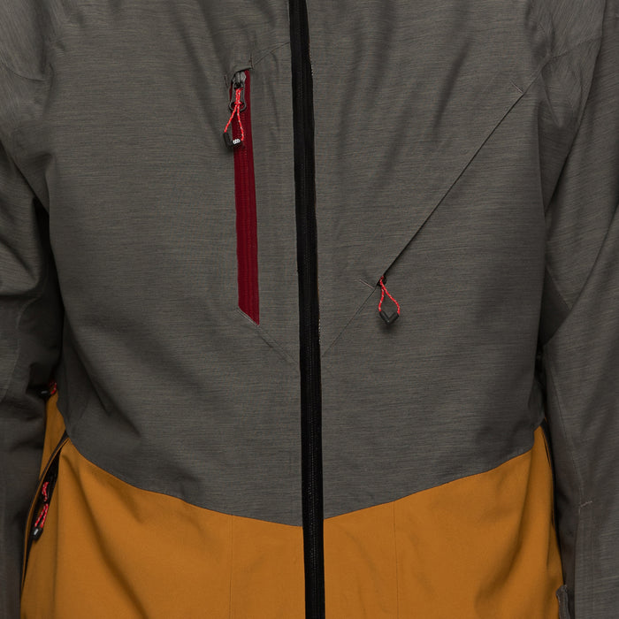 686 GLCR Hydrastash® Reserve Insulated Jacket Charcoal Heather Colorblock