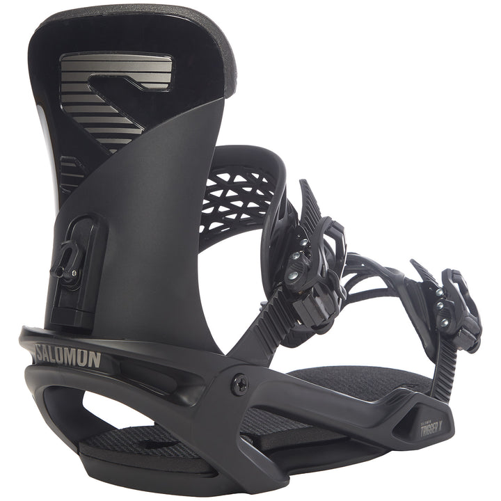 Salomon Trigger X Snowboard Bindings 2023 Black