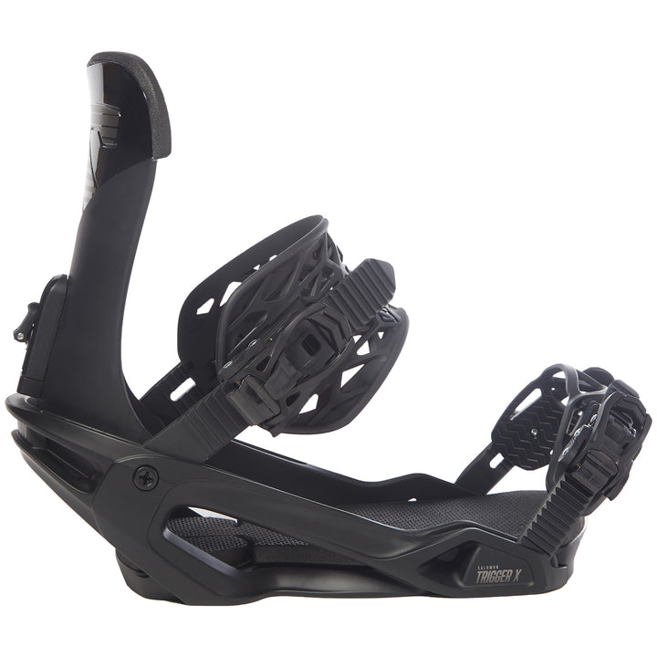 Salomon Trigger X Snowboard Bindings 2023 Black