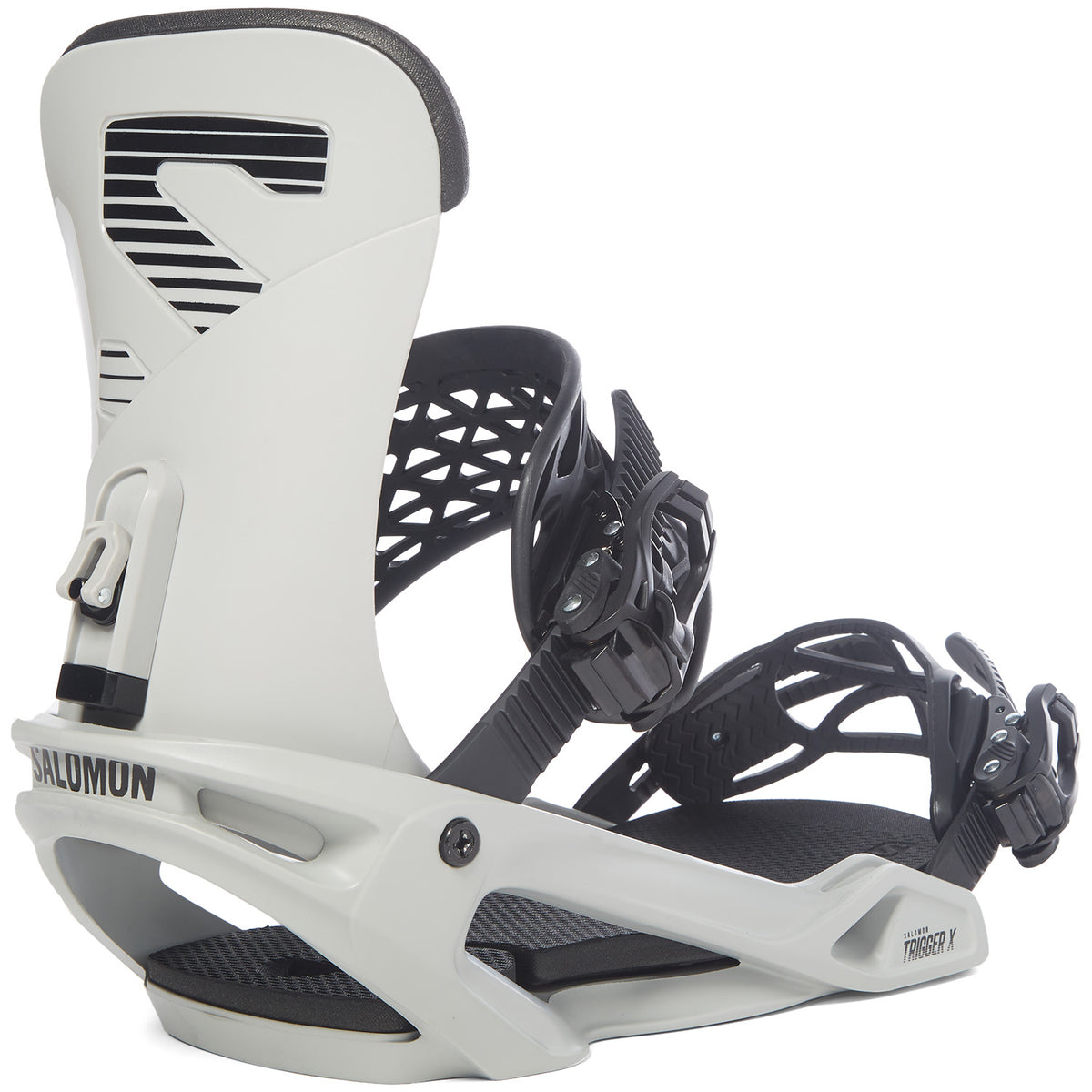 Salomon Trigger X Snowboard Bindings 2023 Grey