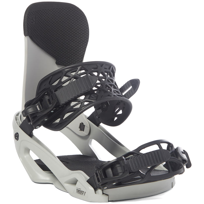 Salomon Trigger X Snowboard Bindings 2023 Grey