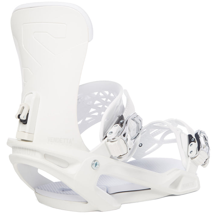 Salomon Vendetta X Snowboard Bindings - Women's 2021 White