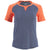Dakine Xena SS Jersey - Women's Crown Blue/Bright Coral