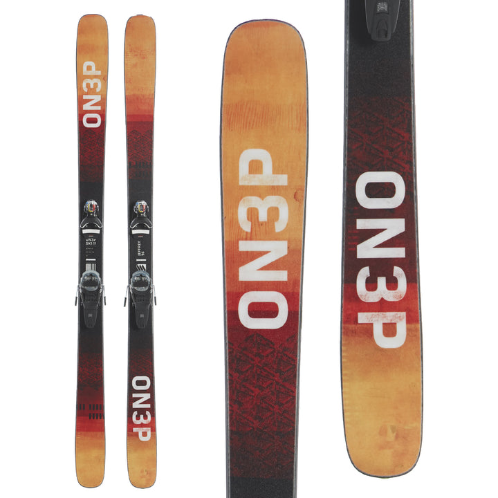 ON3P Jeffrey 96 Skis + Look Pivot 14 GW Bindings 2020