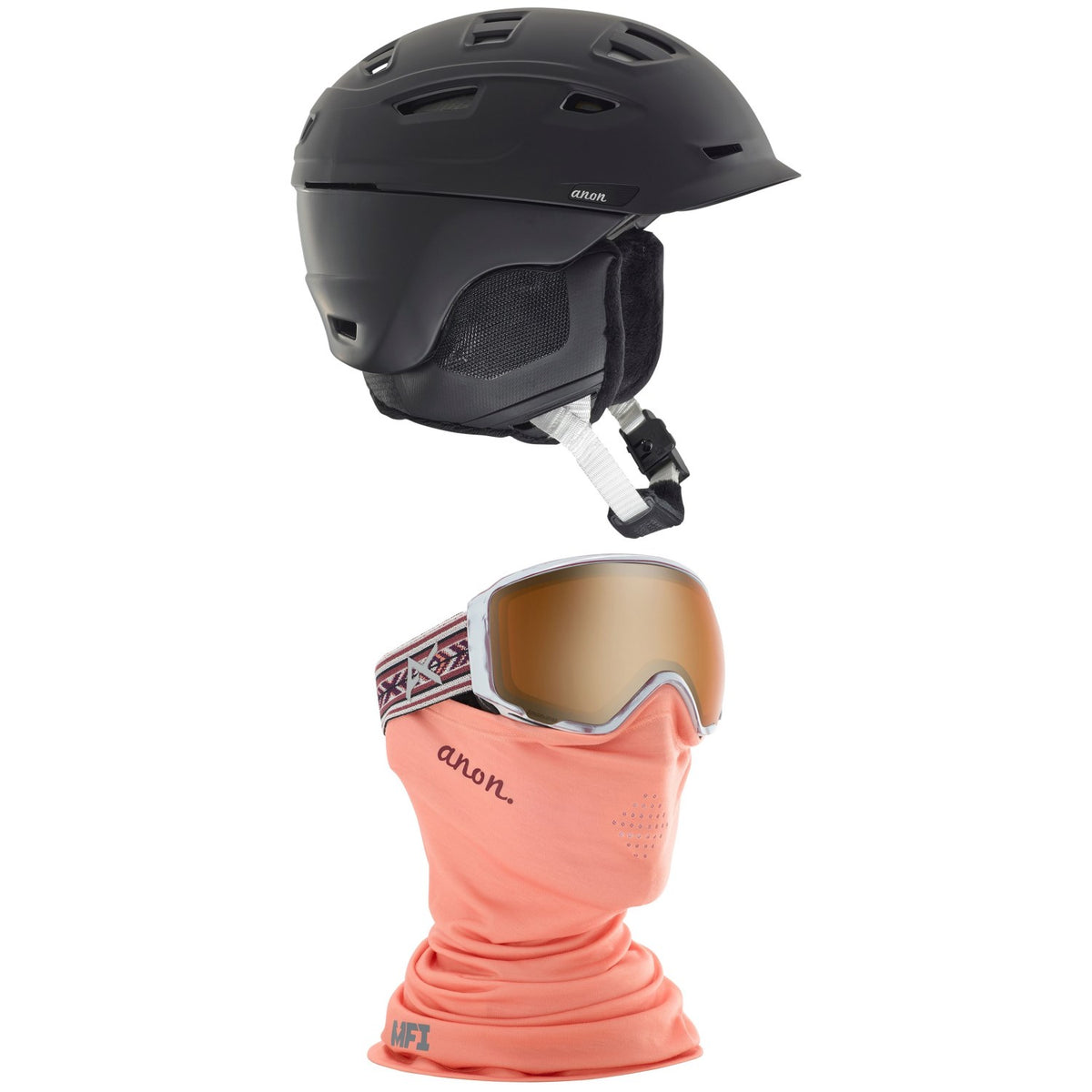 Anon Nova MIPS Helmet + WM1 MFI Goggles - Women's