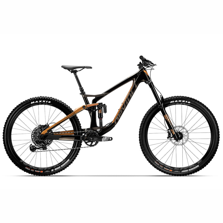 Devinci Spartan Carbon 27 GX 12s Complete Mountain Bike 2019 Gloss Black/Bronze