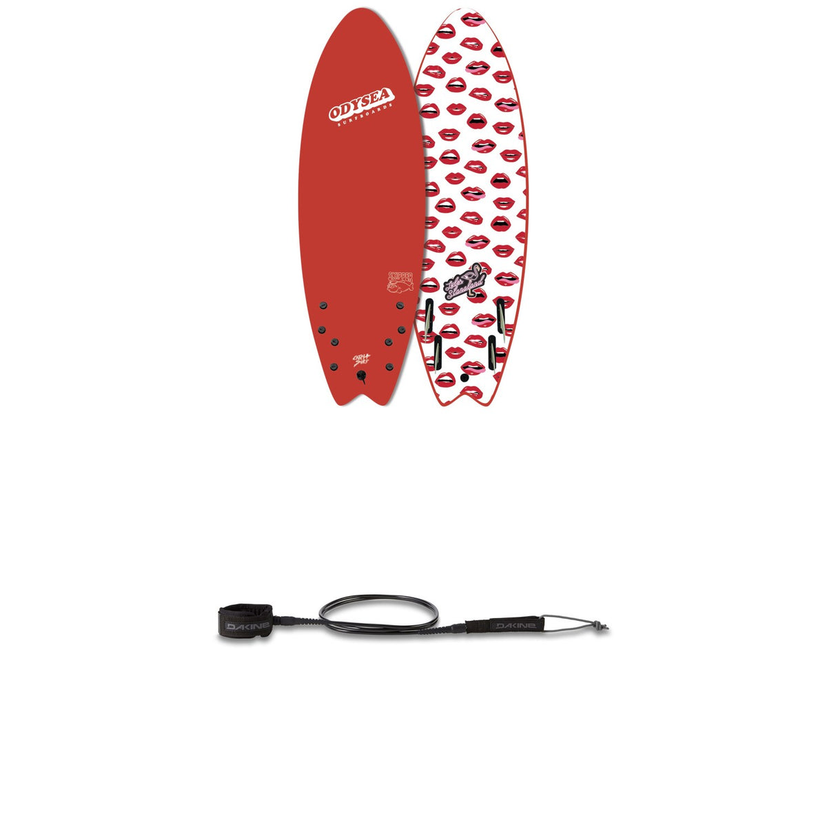 Catch Surf Odysea 6'0" Skipper Quad-Fin x Tyler Stanaland Pro Surfboard + Dakine Kainui Team 6' Leash