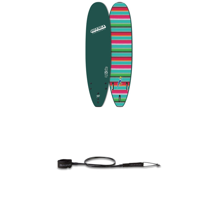 Catch Surf Odysea 8'0'' Log x Johnny Redmond Surfboard + Dakine Kainui Team 8' Leash