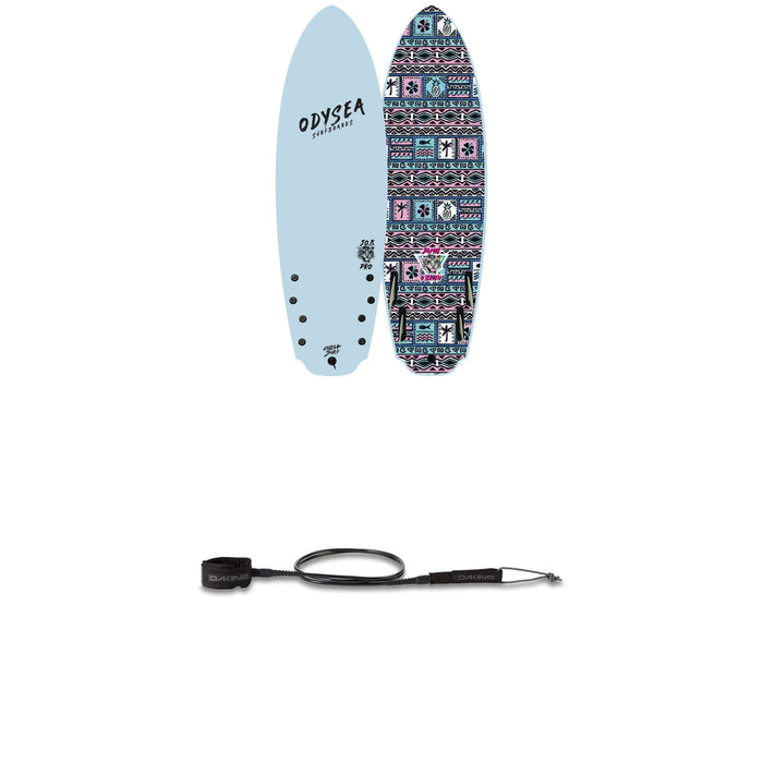 Catch Surf Odysea 5'8" Quad-Fin x Jamie O'Brien Pro Surfboard + Dakine Kainui Team 6' Leash