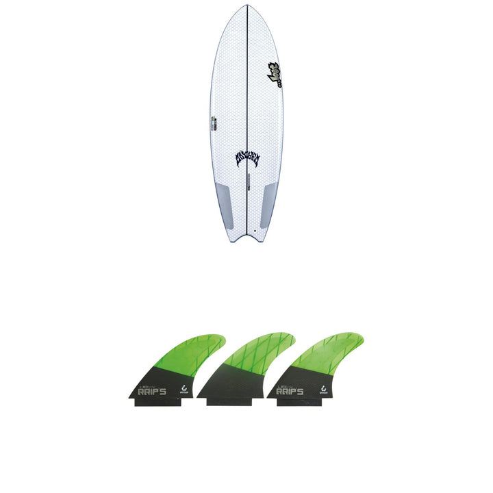 Lib Tech x Lost Puddle Fish Surfboard + Lib Tech Tri Large Fin Set