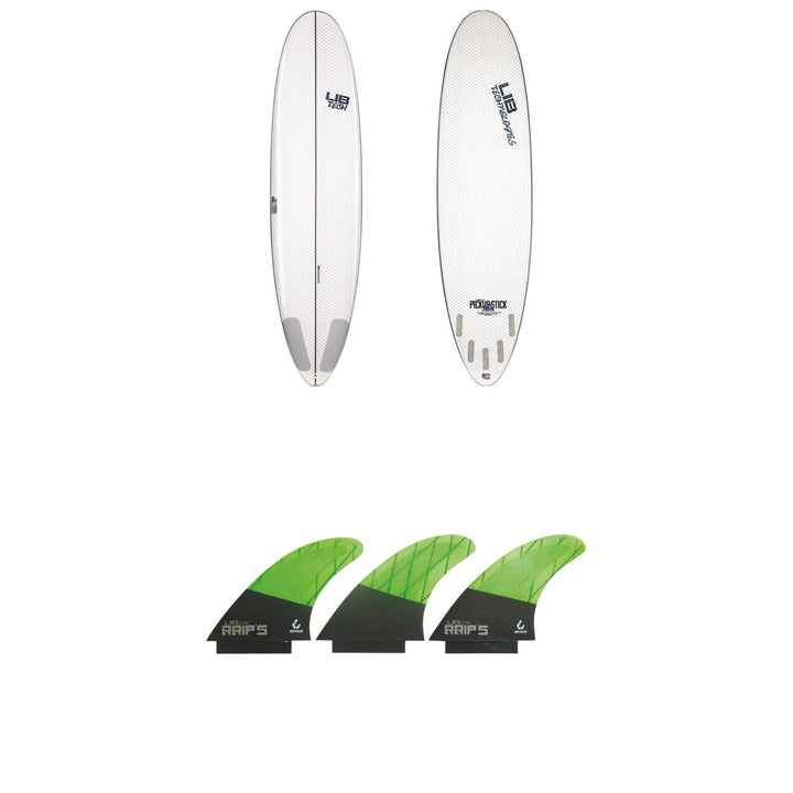 Lib Tech Pickup Stick Surfboard + Lib Tech Tri Large Fin Set