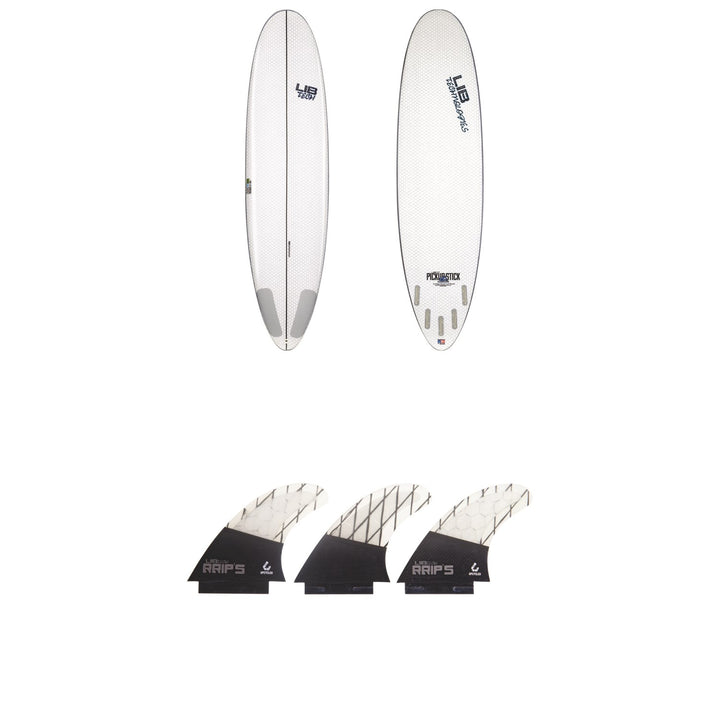 Lib Tech Pickup Stick Surfboard + Lib Tech Tri Medium Fin Set