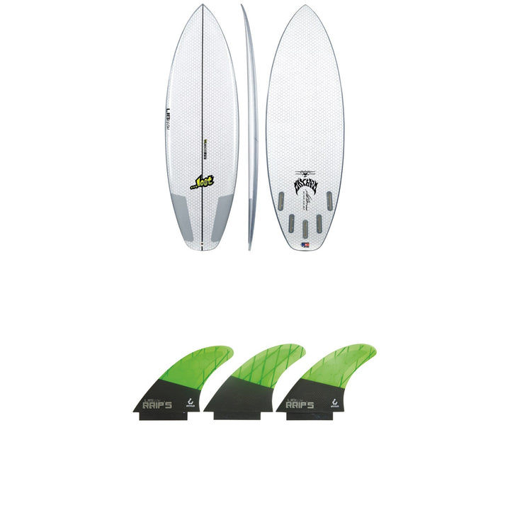 Lib Tech x Lost Puddle Jumper HP Surfboard + Lib Tech Tri Large Fin Set