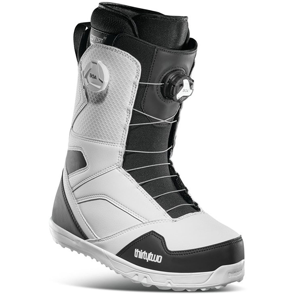 thirtytwo STW Double Boa Snowboard Boots 2021 White/Black