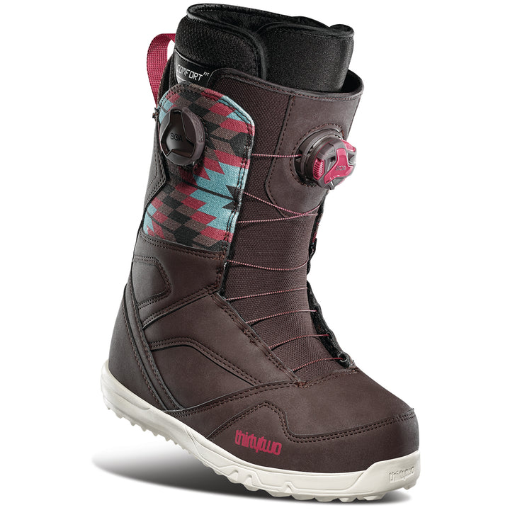 thirtytwo STW Double Boa Snowboard Boots - Women's 2021 Brown