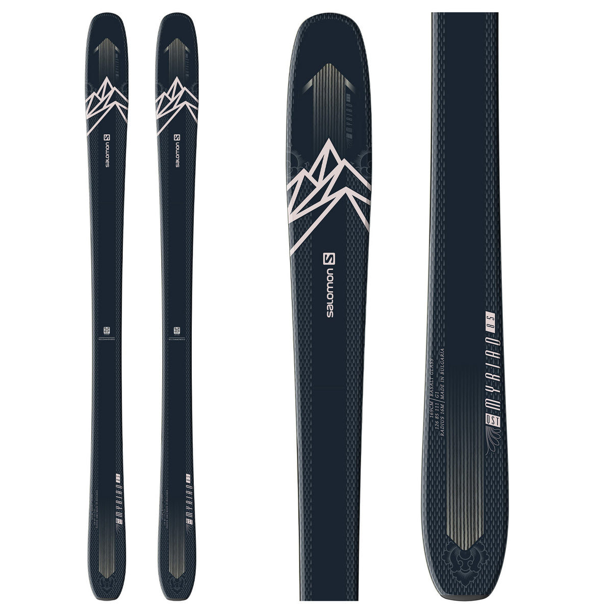 Salomon QST Myriad 85 Skis - Women's 2021