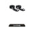Dakine Baja 12' Tie Down Straps - Set of 2 + Dakine 18" Aero Rack Pads - Set of 2