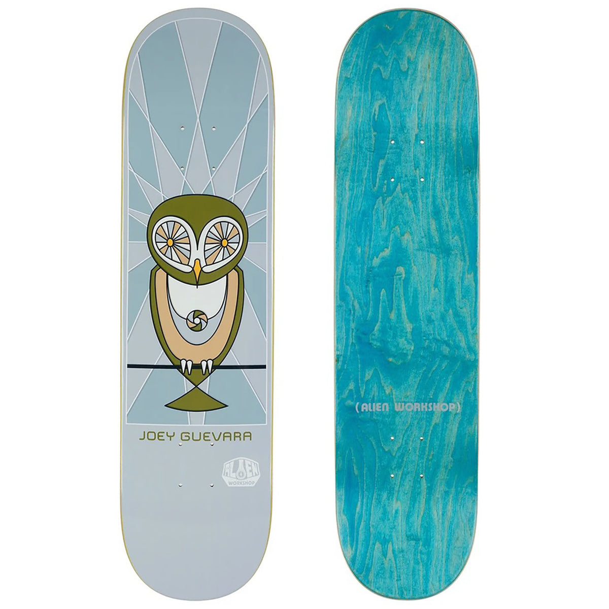 Alien Workshop Joey Guevara Owl 8.0 Skateboard Deck