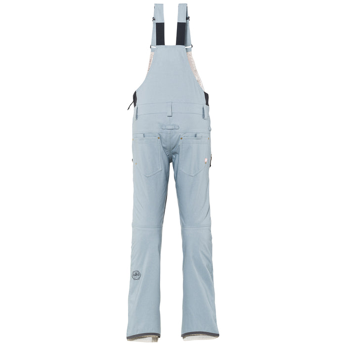 686 Black Magic Insulated Bibs - Women's Blue Denim