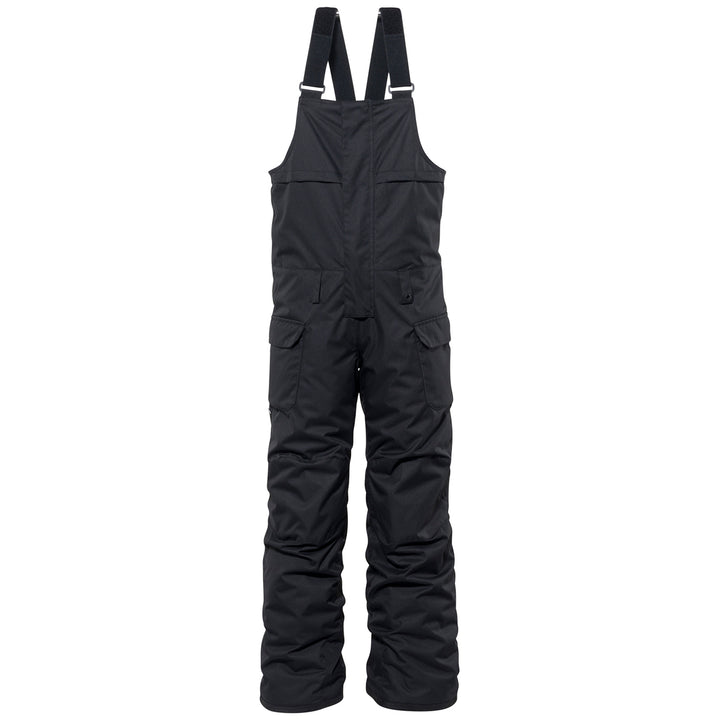 686 Frontier Insulated Bibs - Boys' Black