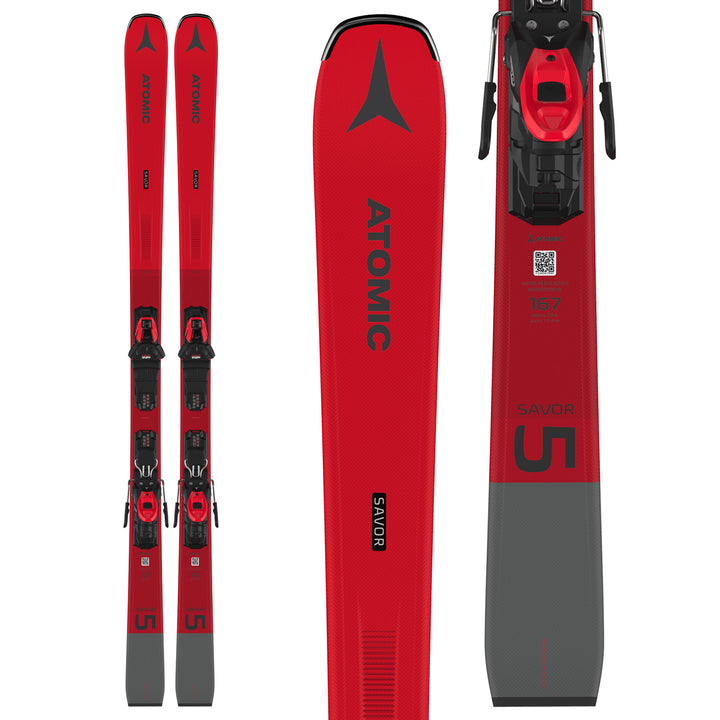 Atomic Savor 5 Skis + M 10 GW Bindings 2022
