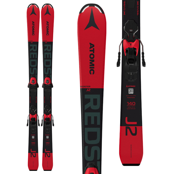 Atomic Redster J2 Skis + L 6 GW Bindings - Boys' 2023