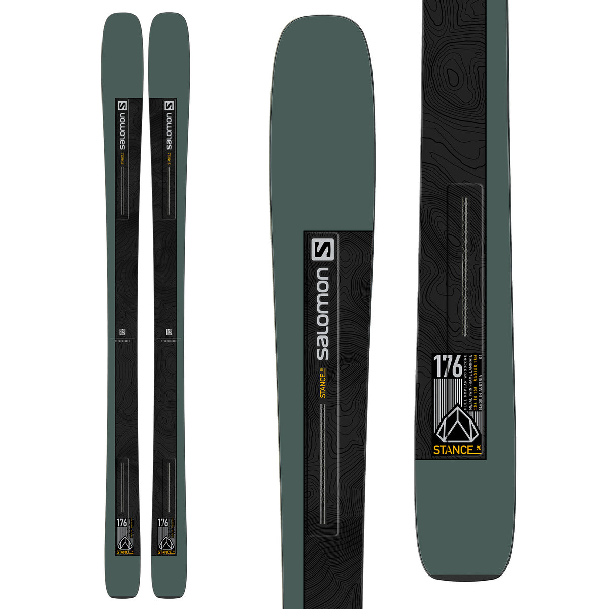 Salomon Stance 90 Skis 2022