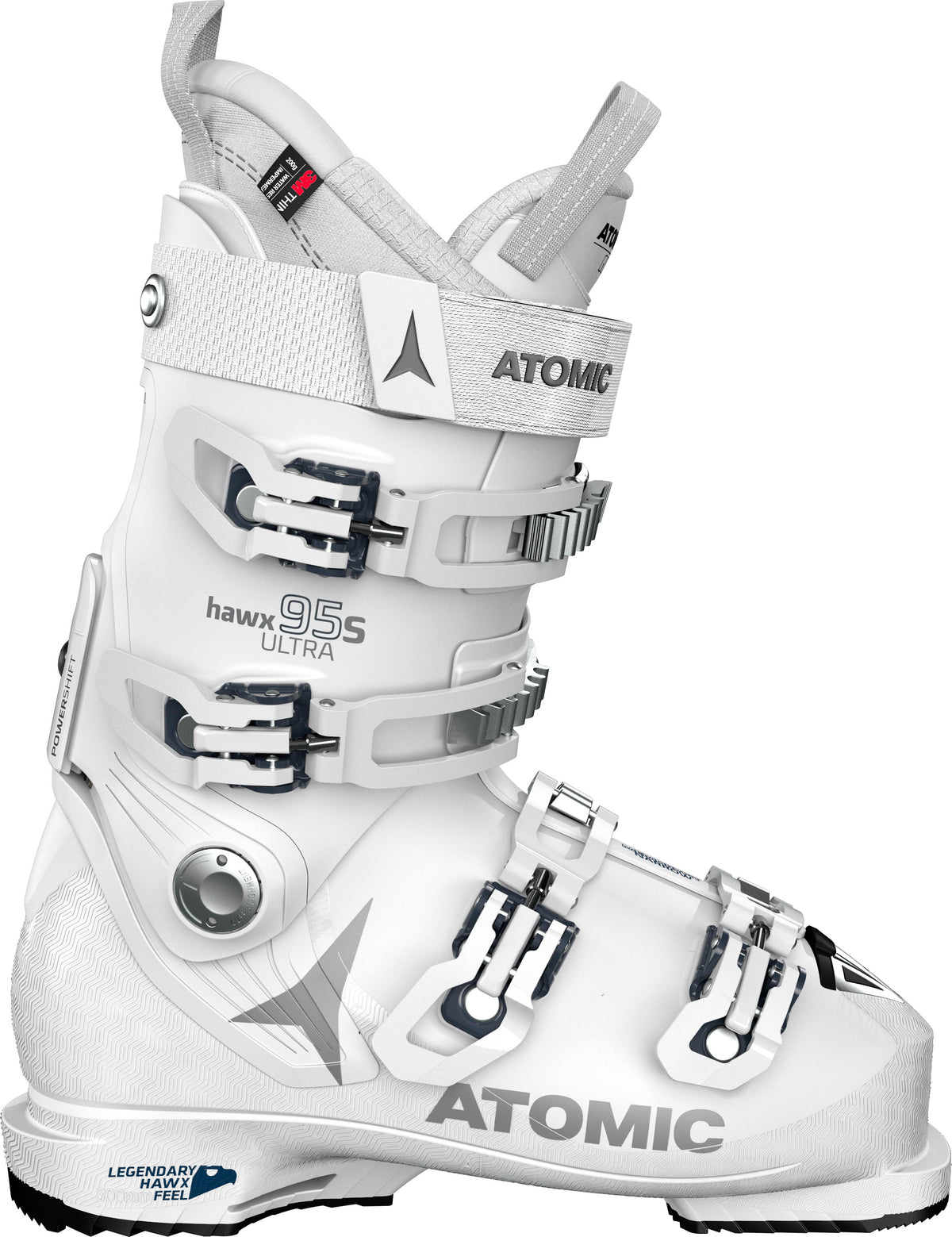 Atomic Hawx Ultra 95 S W Ski Boots - Women's 2021 White/Silver/Dark Blue