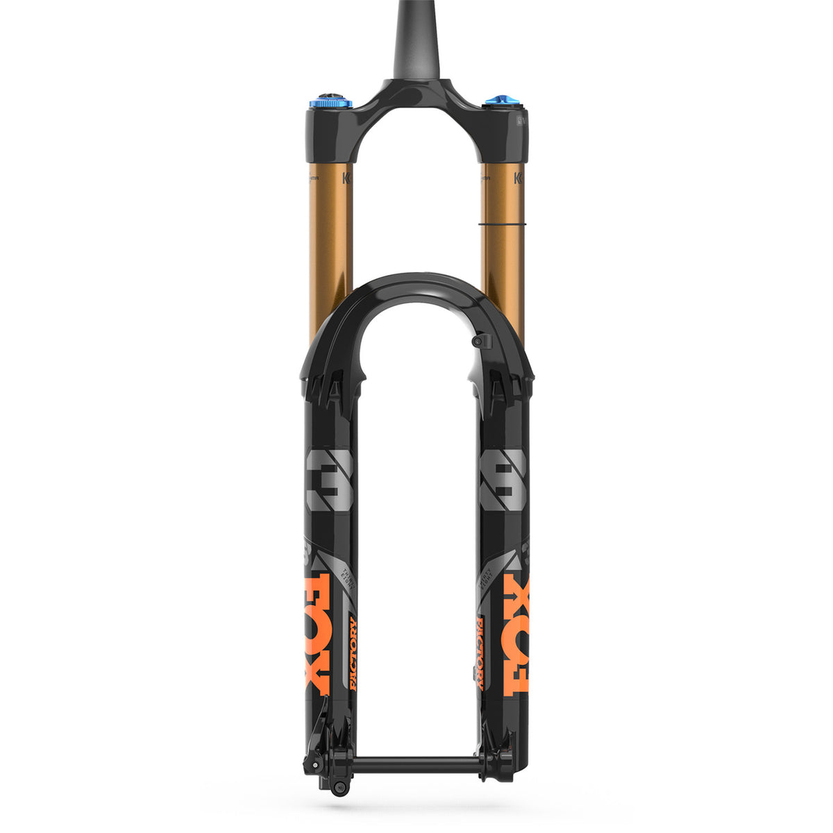Fox Shox 38 Float Factory GRIP2 Fork - 29" Shiny Blk, Orange/Gloss Blk Logo