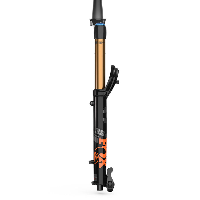 Fox Shox 38 Float Factory GRIP2 Fork - 29" Shiny Blk, Orange/Gloss Blk Logo