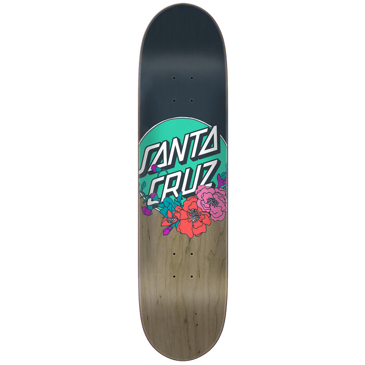 Santa Cruz Floral Dot Taper Tip 8.25 Skateboard Deck