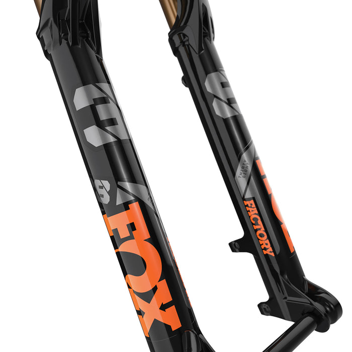 Fox Shox 38 Float Factory GRIP2 Fork - 29" Shiny Blk, Orange/Gloss Blk Logo