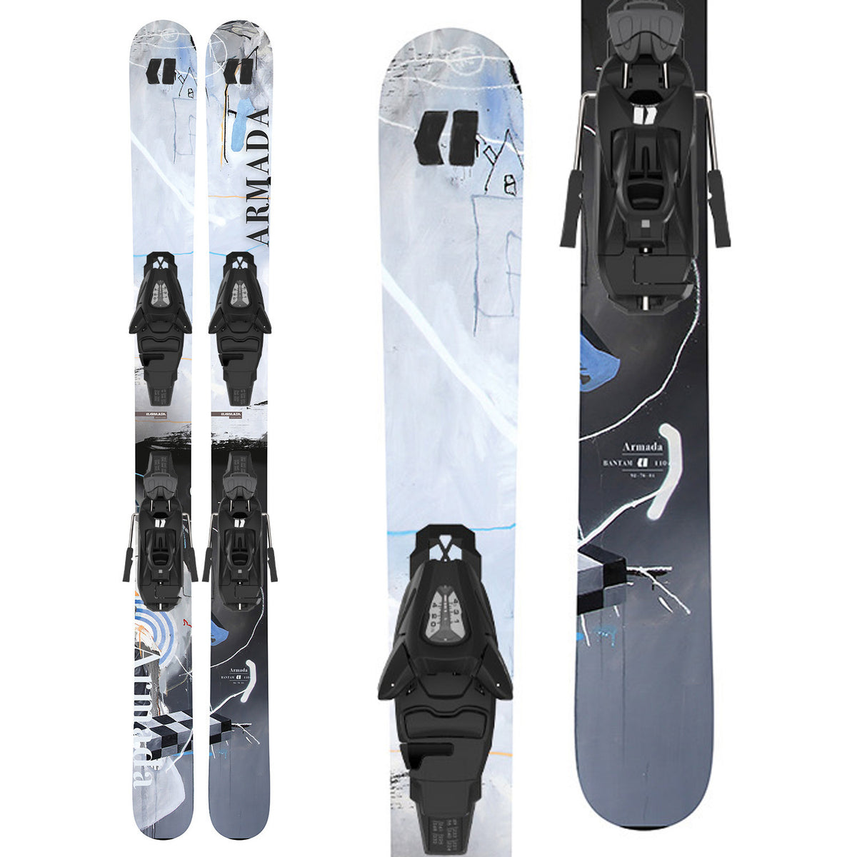Armada Bantam Skis + C5 GW Bindings - Toddler Boys' 2021