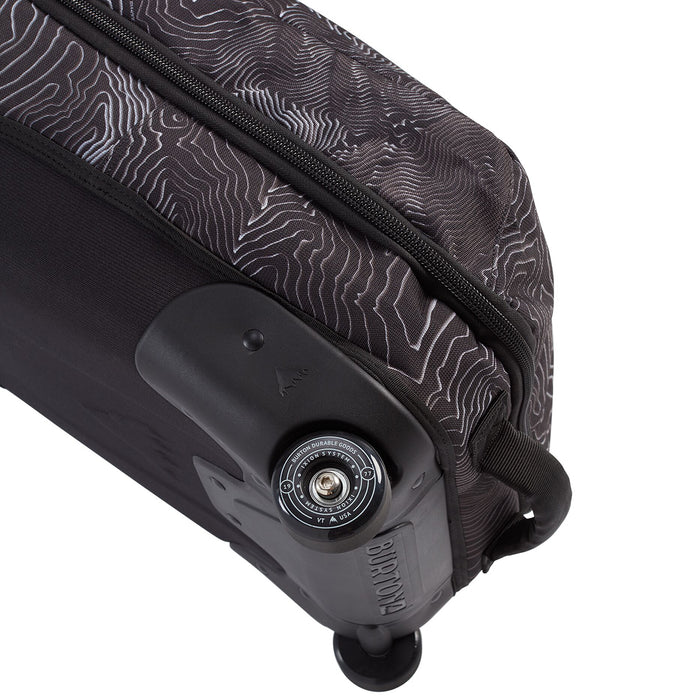 Burton Wheelie Locker Snowboard Bag Black Mansfield Topo