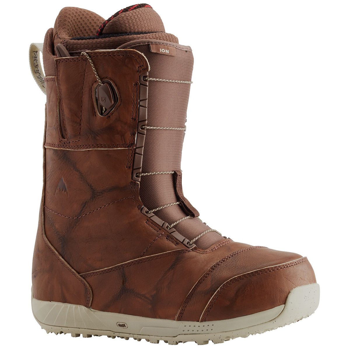 Burton Ion Leather Snowboard Boots 2022 Marbled Leather