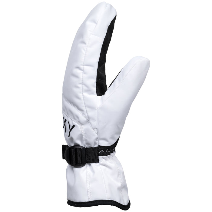 Roxy Jetty Solid Mittens - Women's Bright White