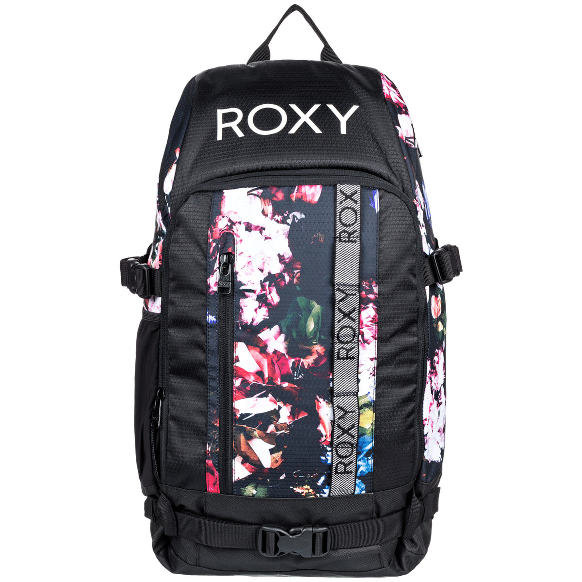 Roxy Tribute Backpack - Women's True Black Blooming Party