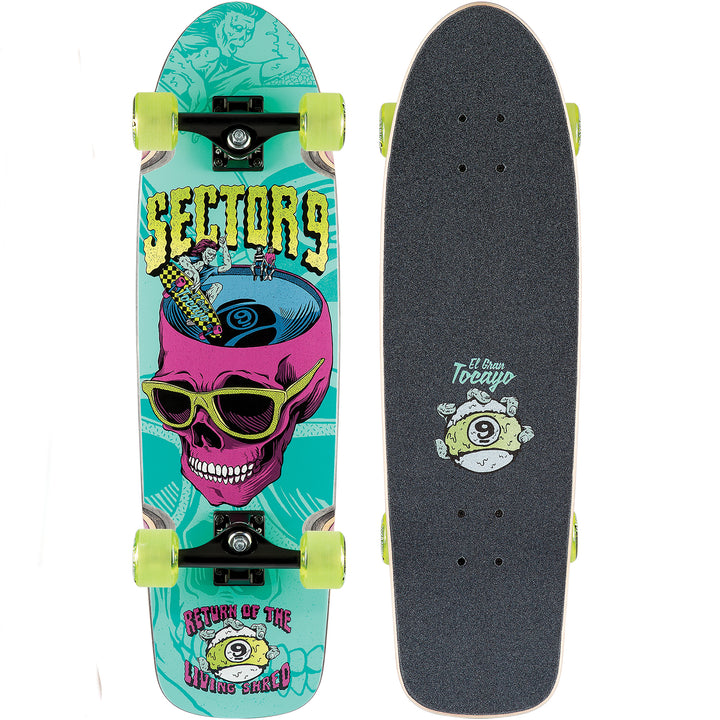 Sector 9 Return of Shred Cruiser Skateboard Complete