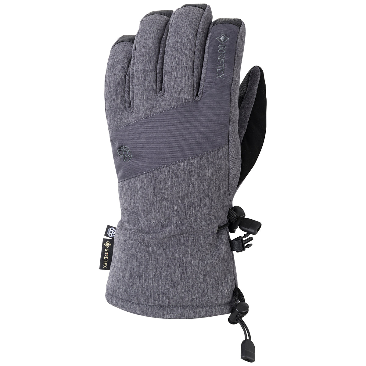 686 GORE-TEX Linear Gloves Grey Melange