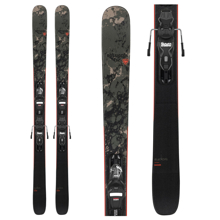 Rossignol Black Ops Smasher Skis + Xpress 10 GW Bindings 2021