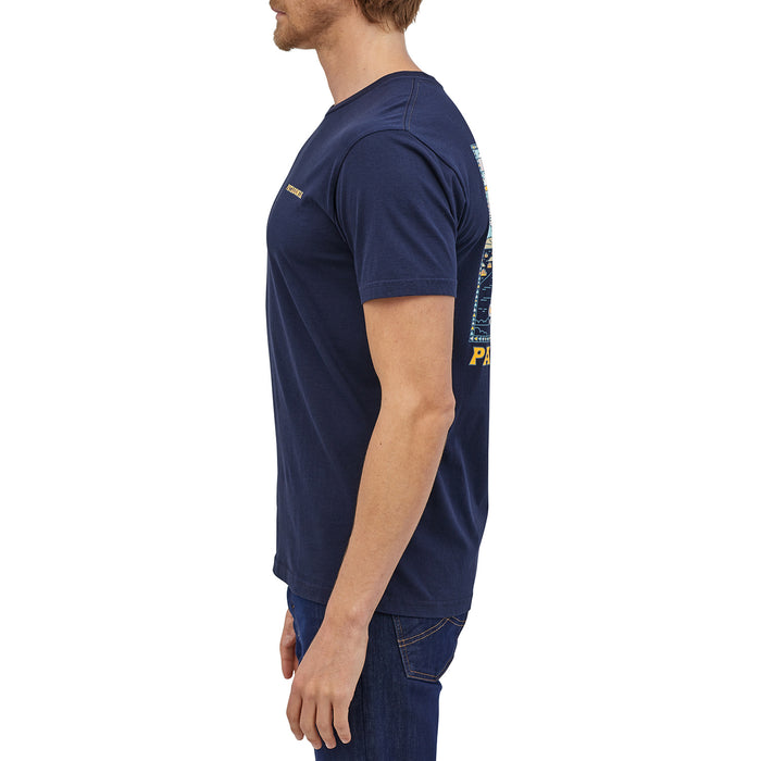 Patagonia Summit Road Organic T-Shirt - Men's Classic Navy